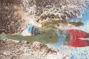 女子4×200米自由泳接力美国队突破自我，女子4×100米自由泳接力决赛